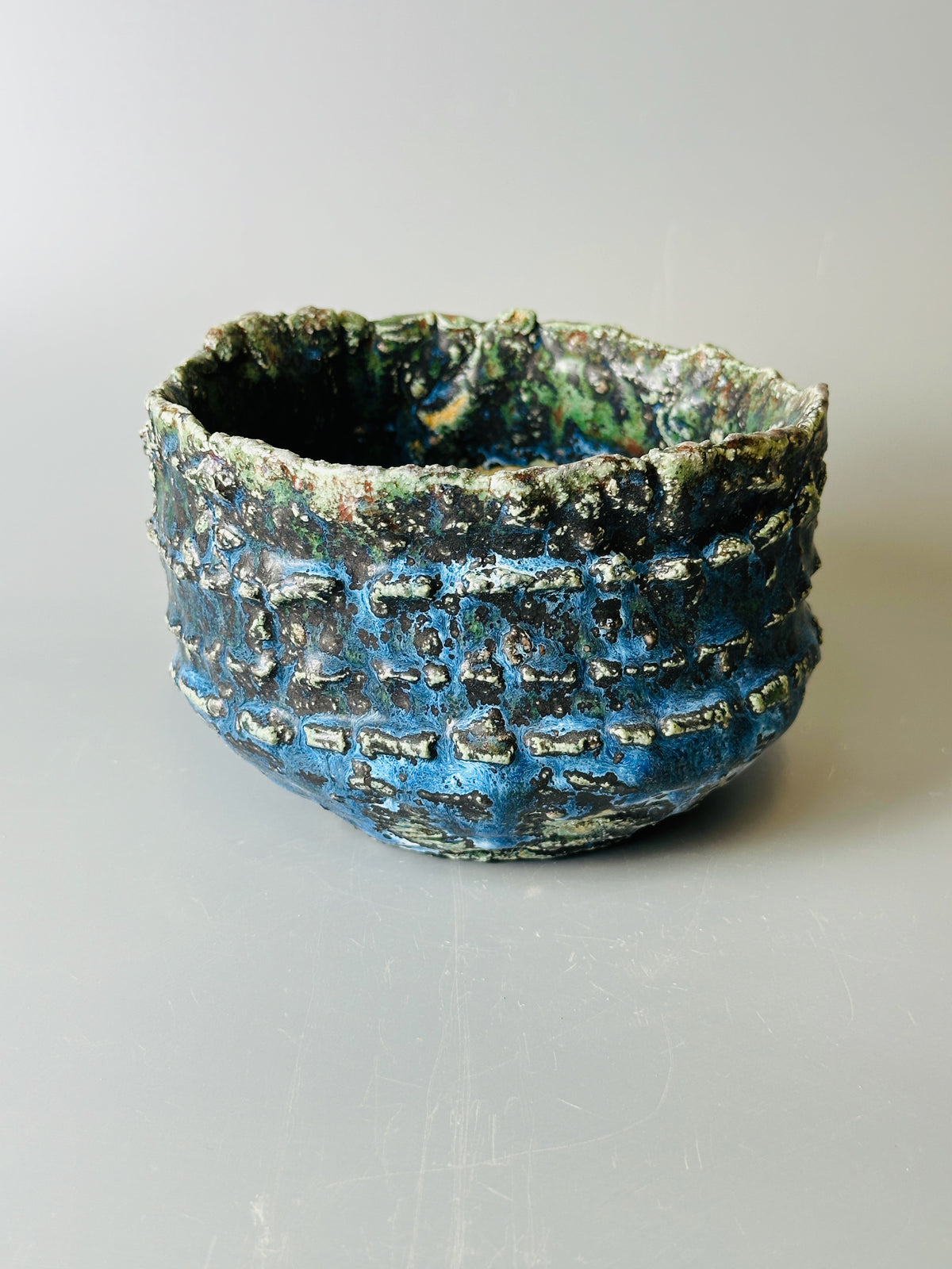 Shiga-oribe teabowl A308