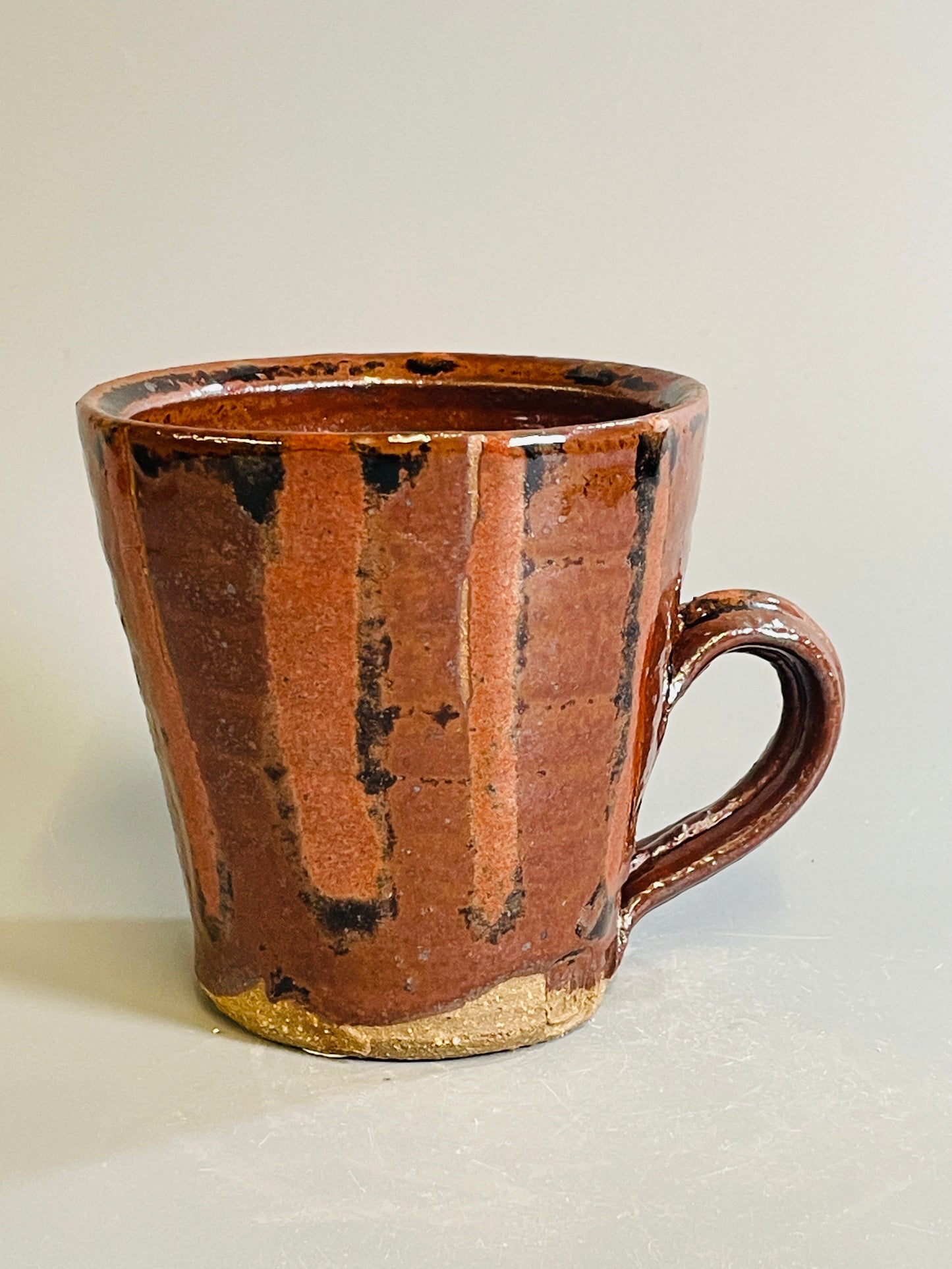 Mug, temmoku, nuka, T1409