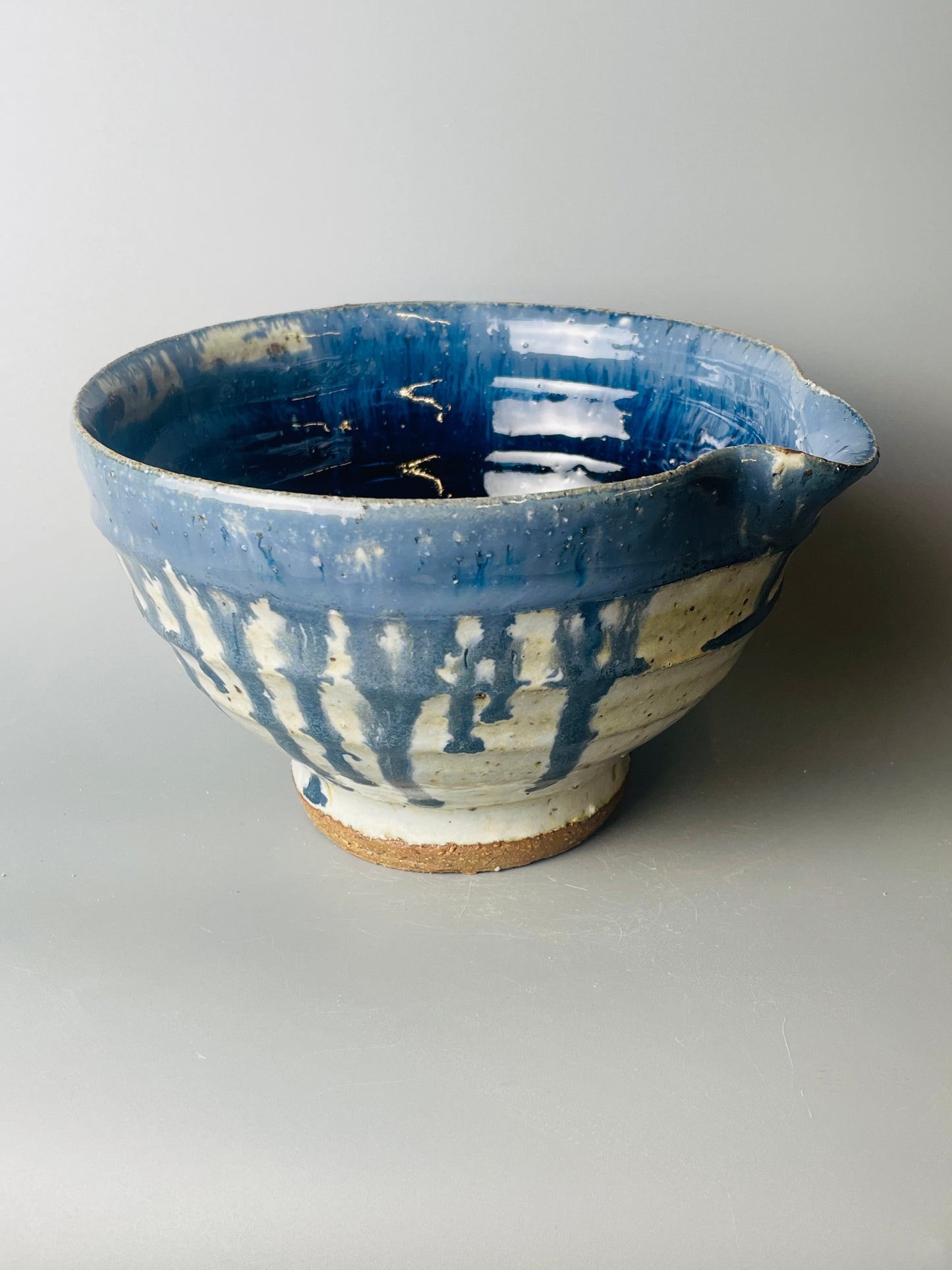 Pouring bowl, nuka, blue ash, T1515