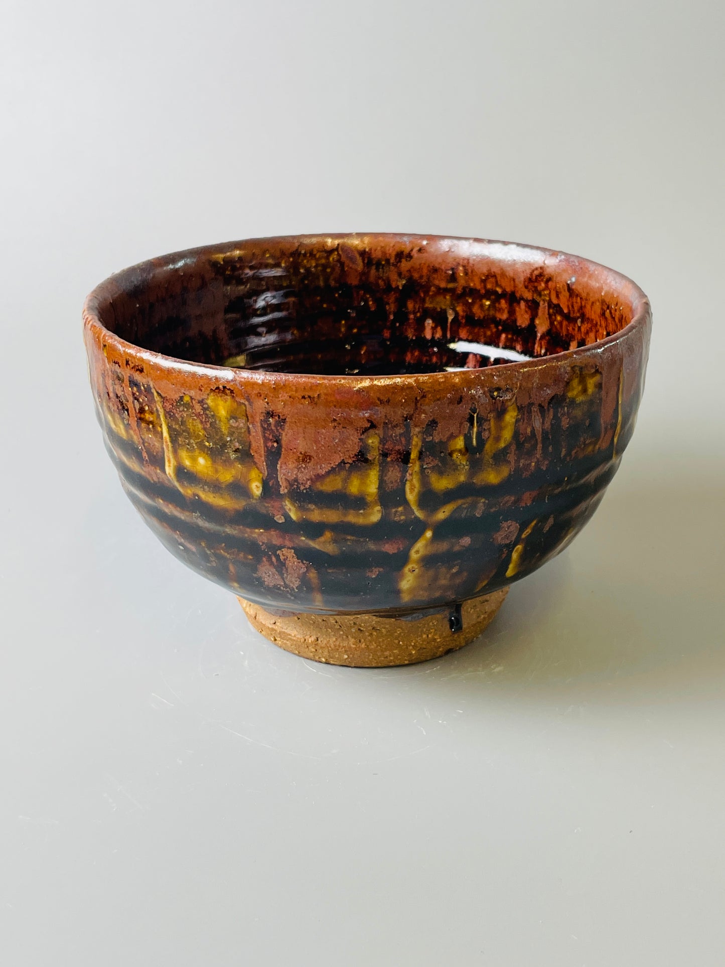 Bowl, hakeme, iron, cobalt T727