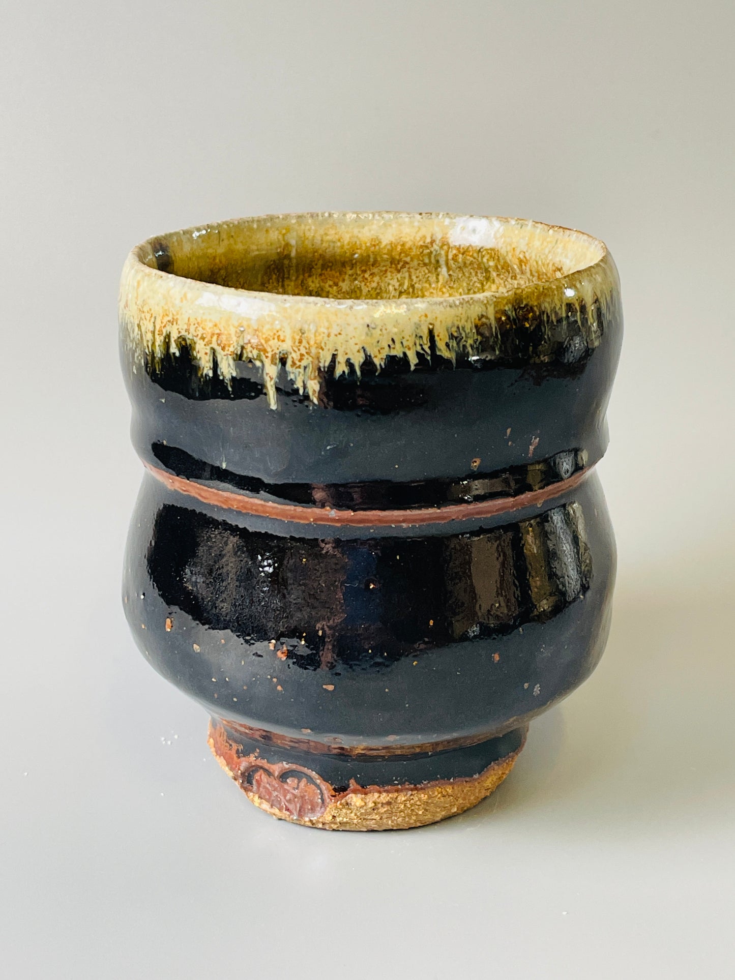 Yunomi, temmoku, nuka, T767 SLIGHT SECOND