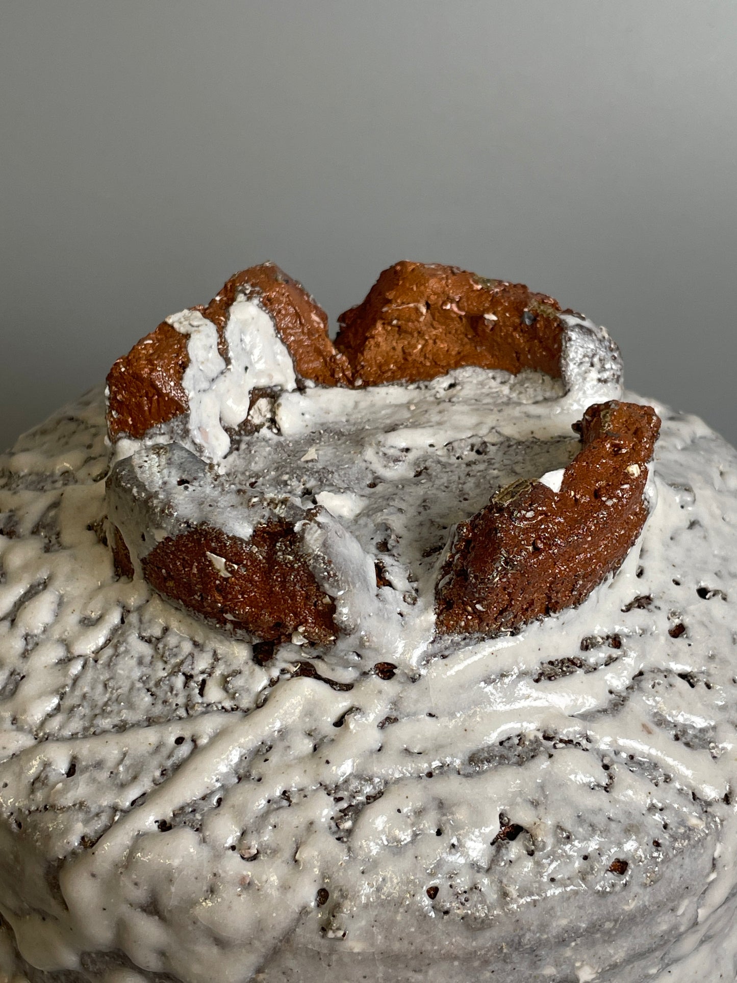 A large Oni-Hagi chawan A230