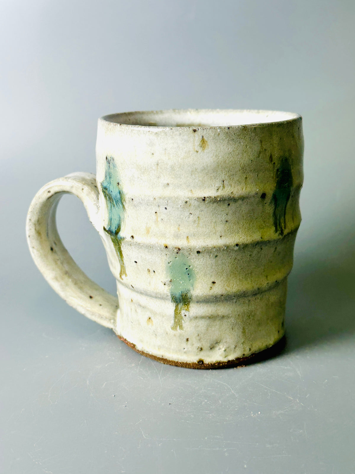 Mug, ridged, nuka T1641
