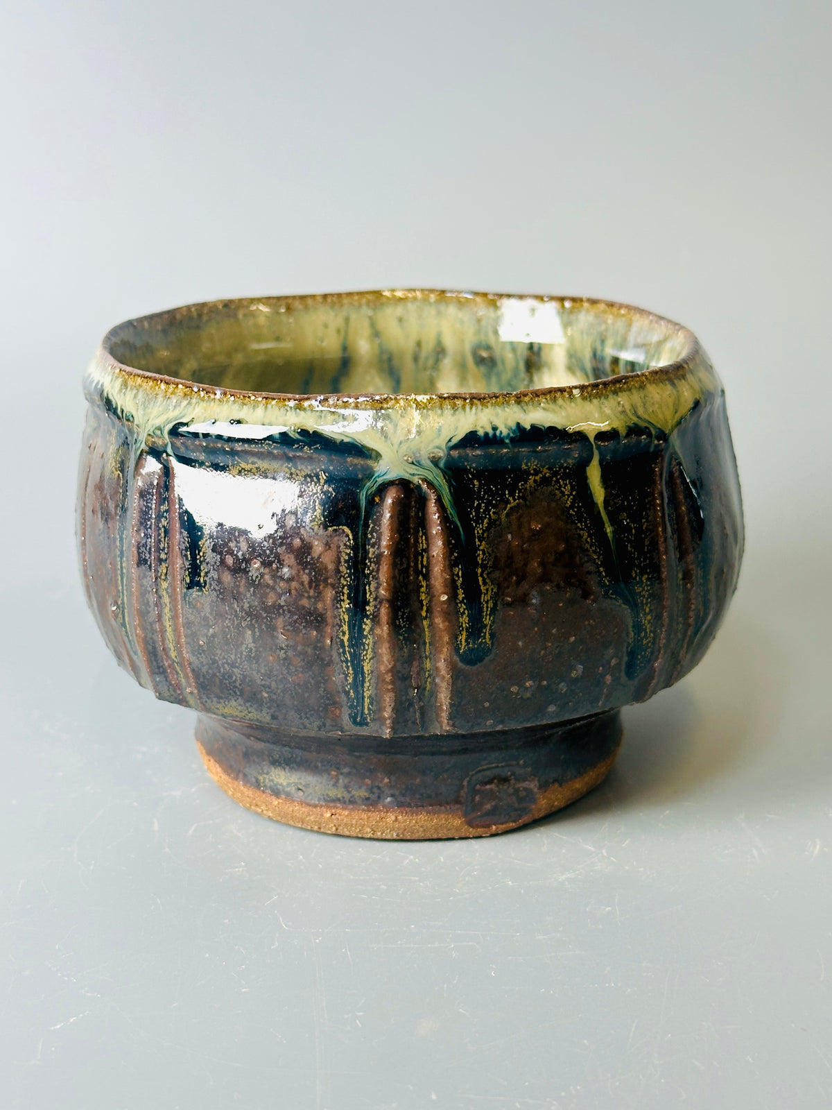 Yunomi, faceted, jian, nuka, T1650