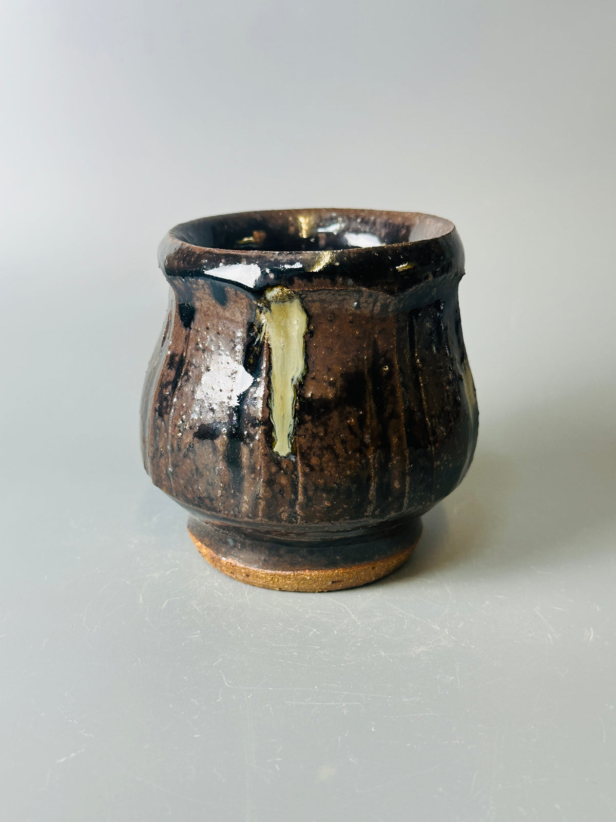 Yunomi, faceted, jian, nuka, T1661