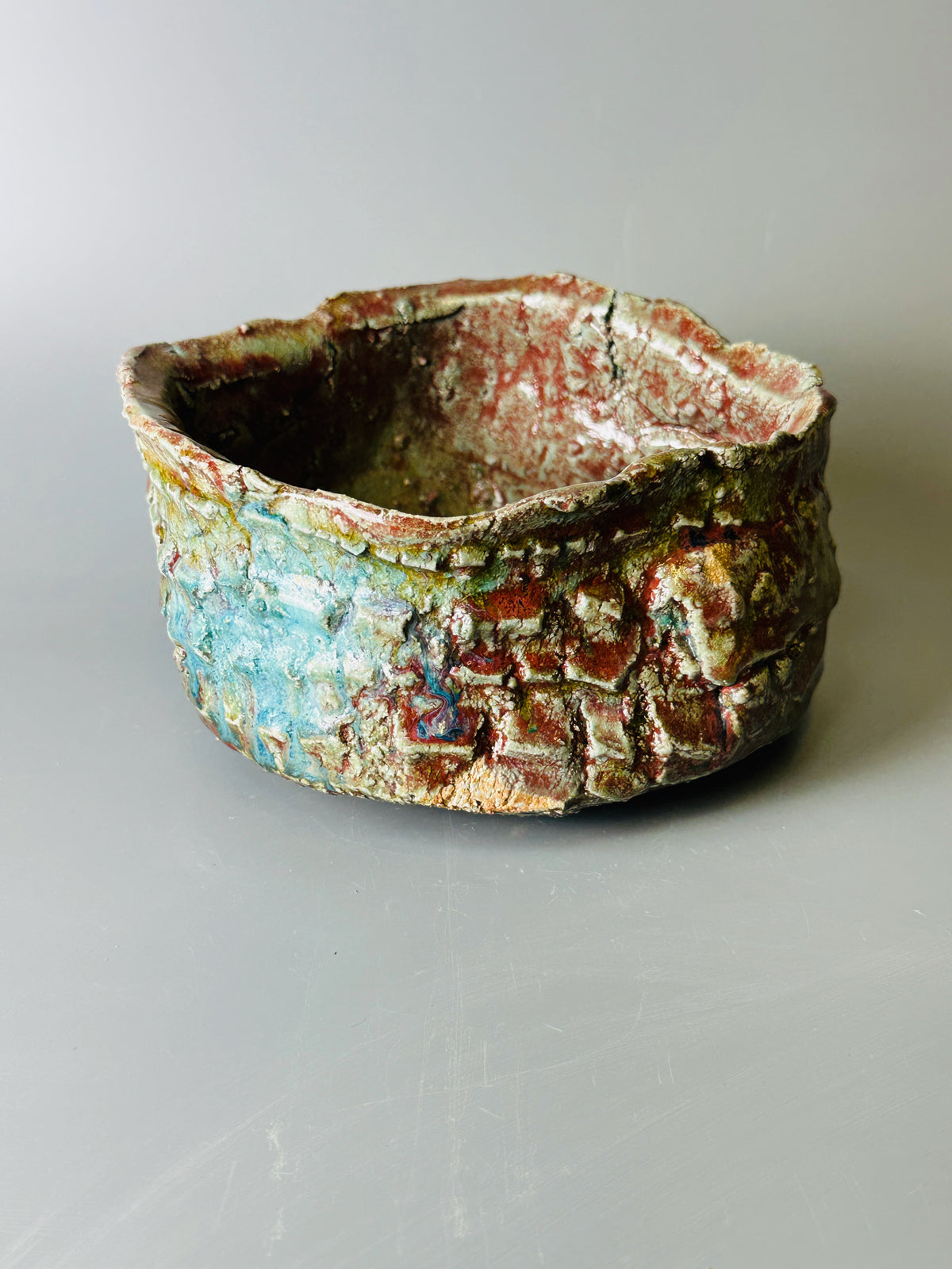 Shiga-oribe teabowl A311