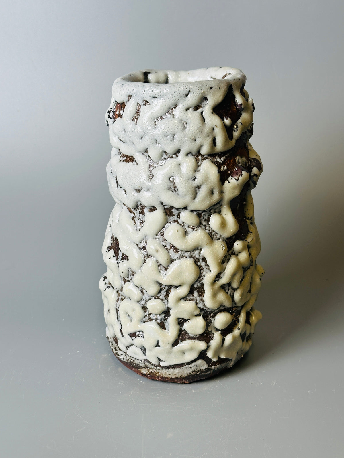 Oni-hagi hanaire flower vase A366