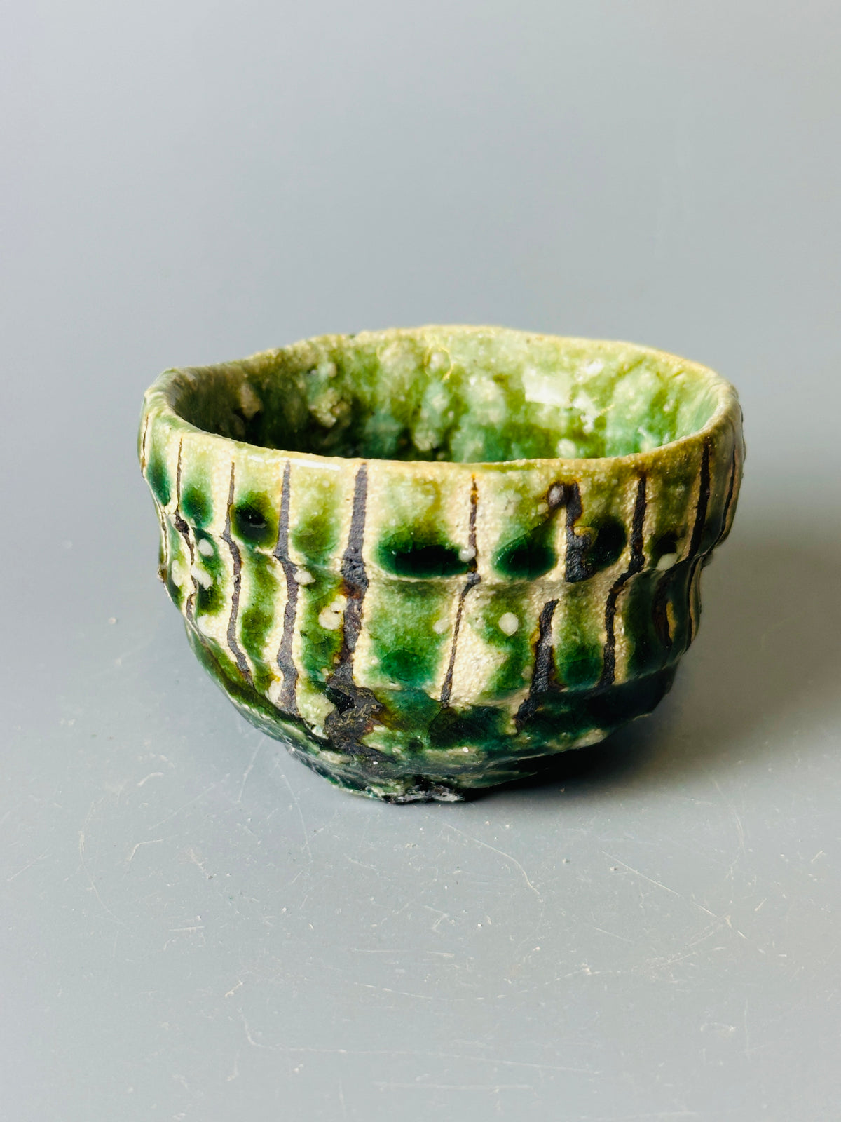 Shiga-oribe guinomi or espresso A391