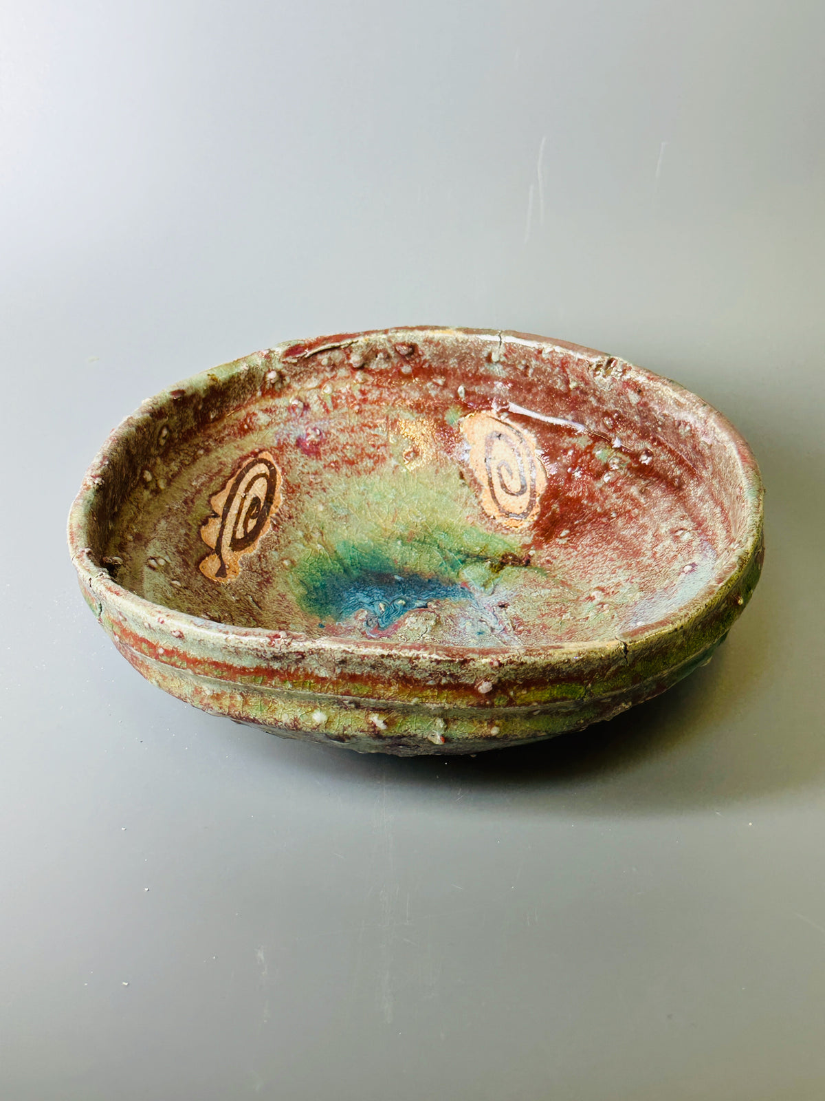 Shiga-Oribe small bowl A279