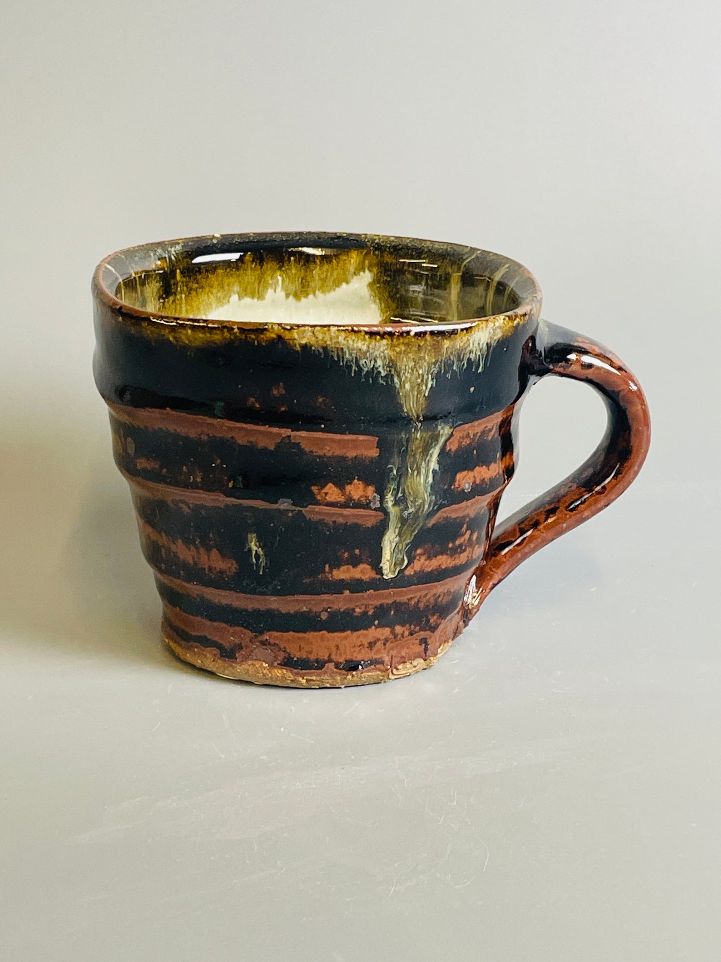 Mug, temmoku, nuka, T1106