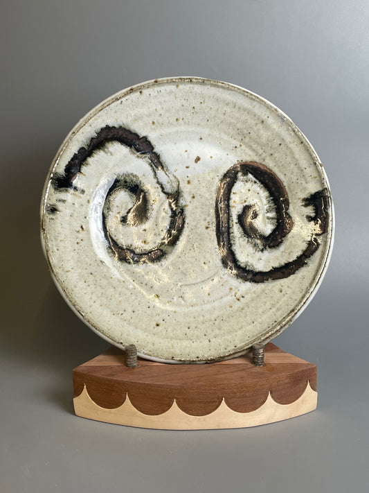 Large plate, nuka, Jian, T1266