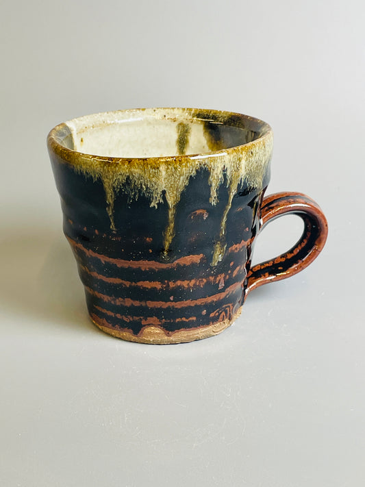 Mug, temmoku, nuka, T1281