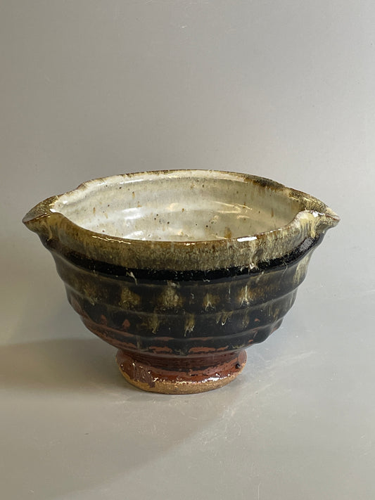 pouring bowl, temmoku, nuka, T1378