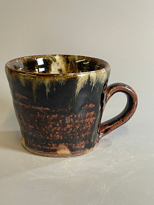Mug, temmoku, nuka, T1402