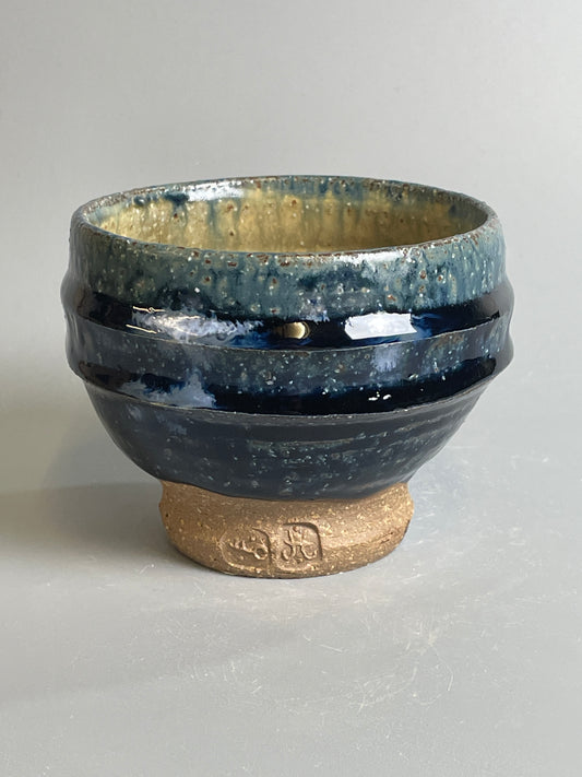 Yunomi, ash, blue ash, T1444