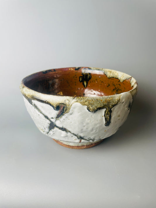 Bowl, nuka, temmoku, Bowl, T1502