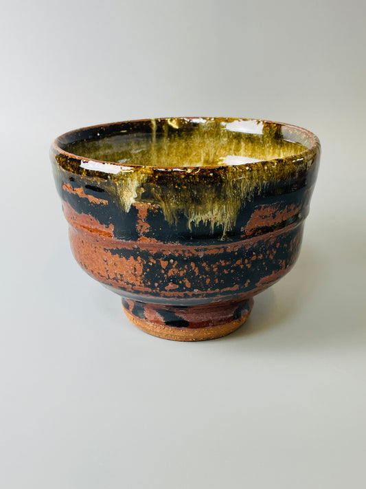 Bowl, temmoku, nuka T863