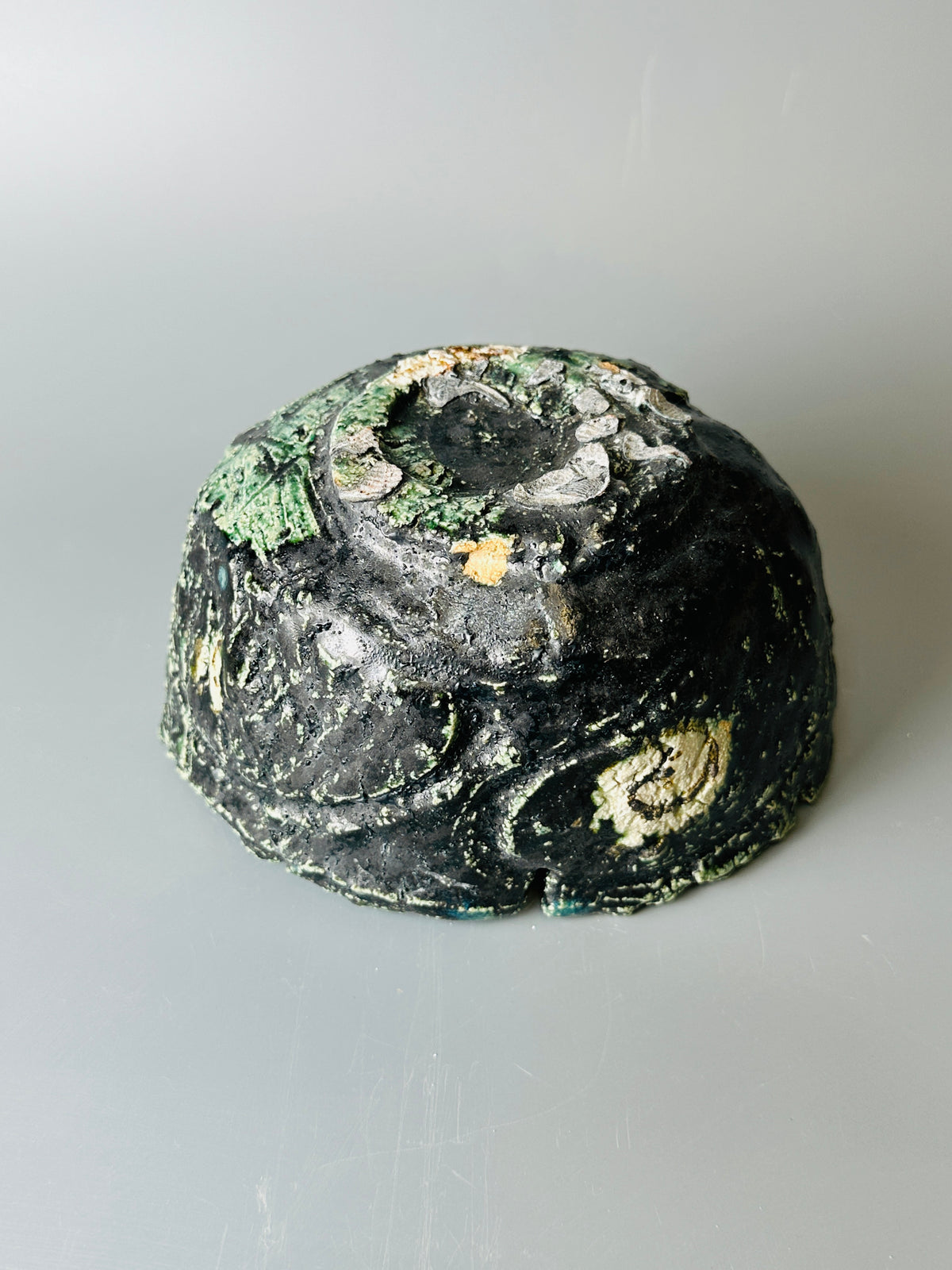 Shiga-oribe teabowl A298