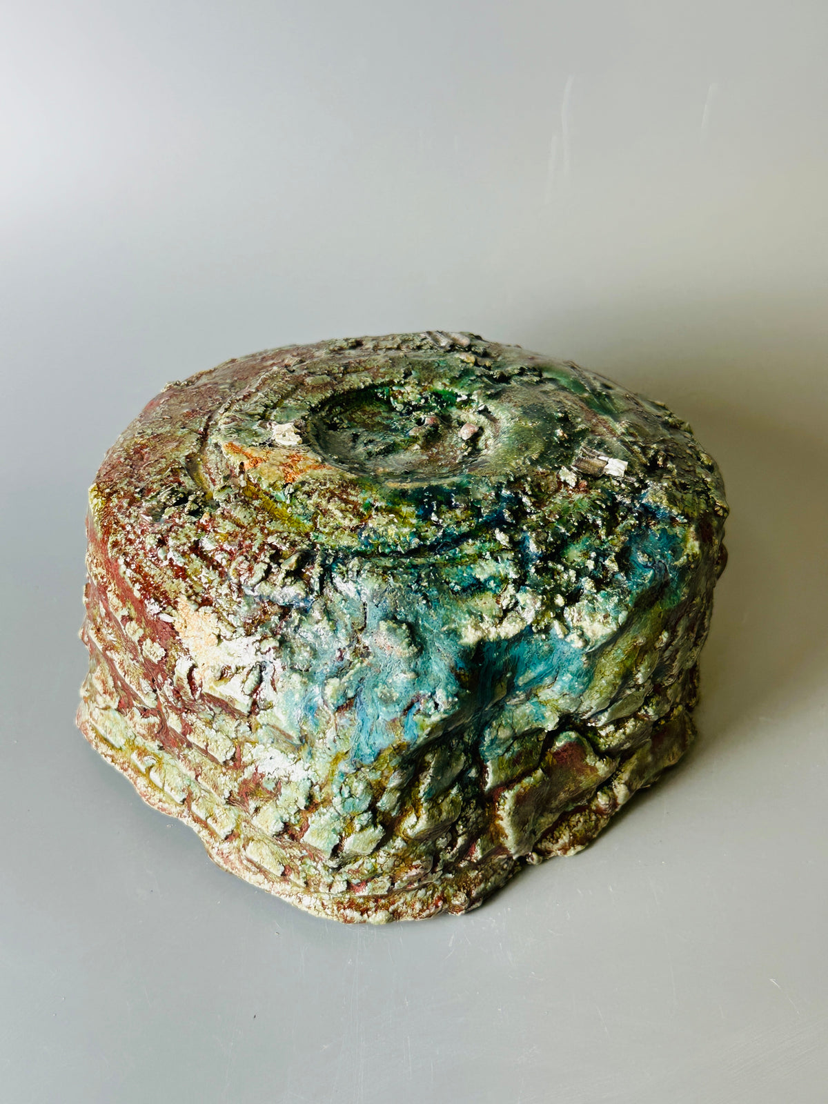 Shiga-oribe teabowl A311