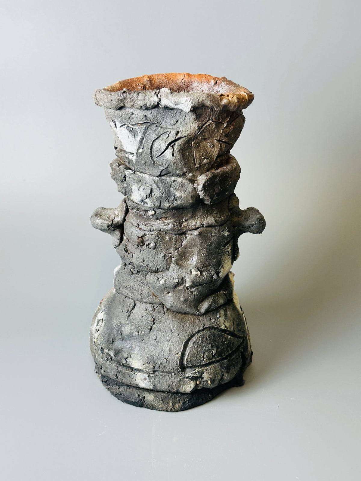 Iga-style hanaire flower vase A342
