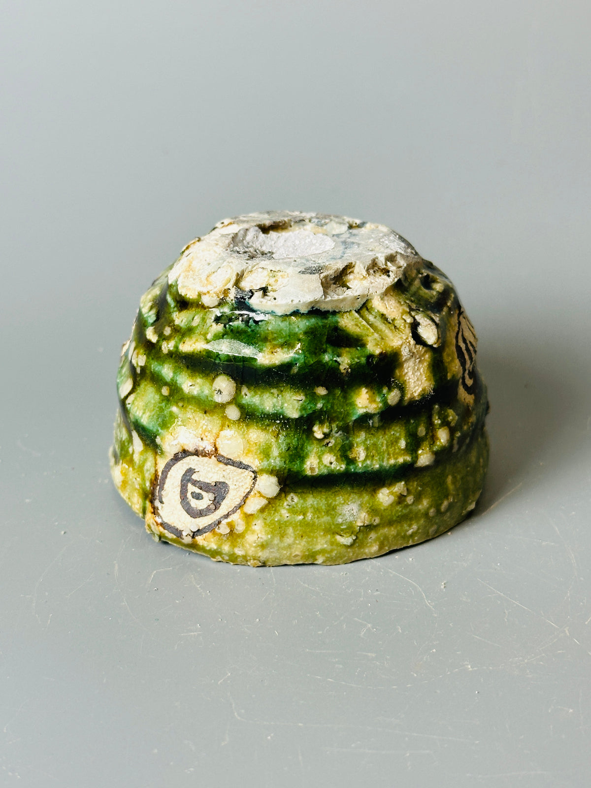 Shiga-oribe guinomi or espresso A392