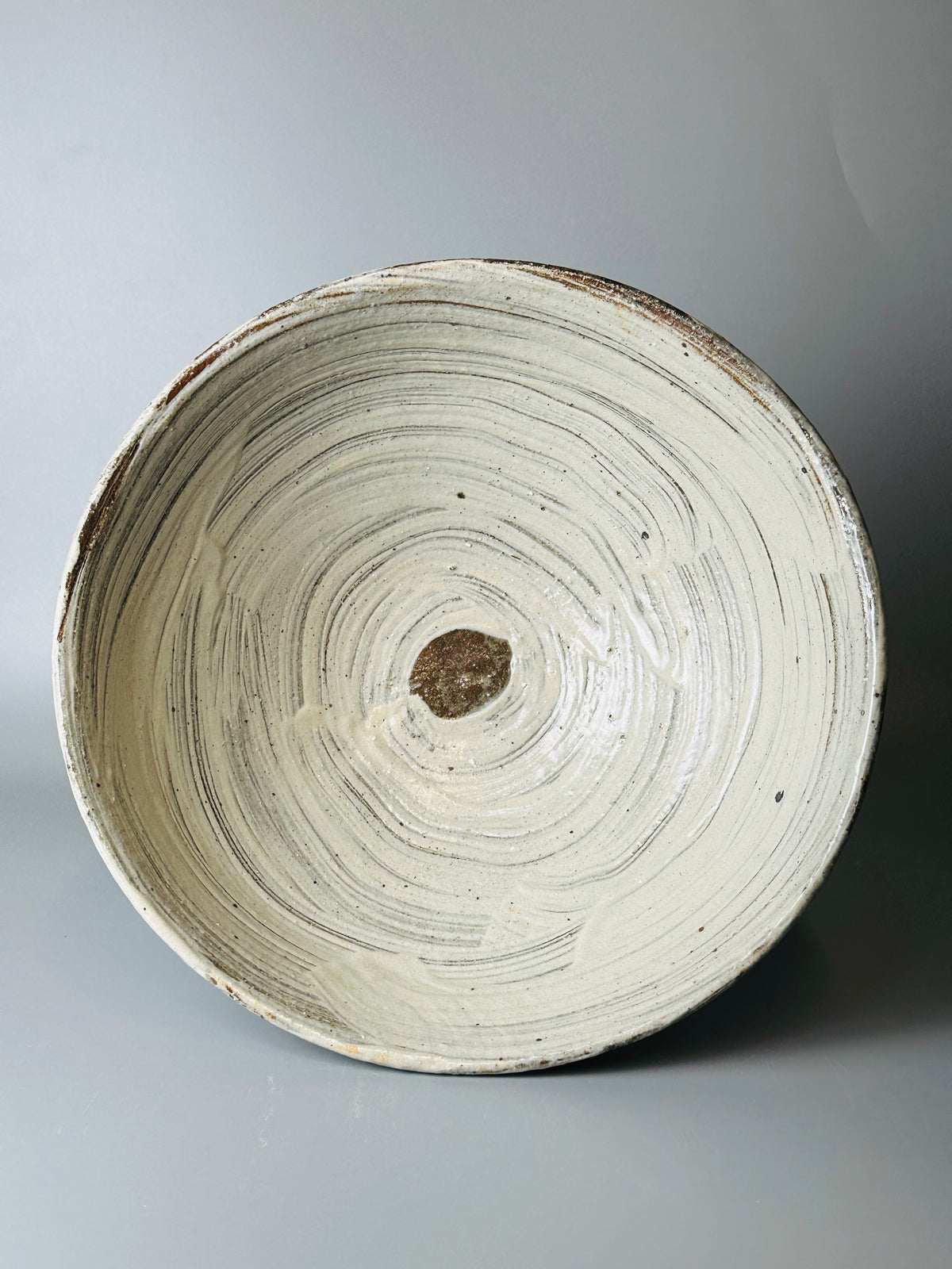 Large bowl, hakeme, ash, T1617