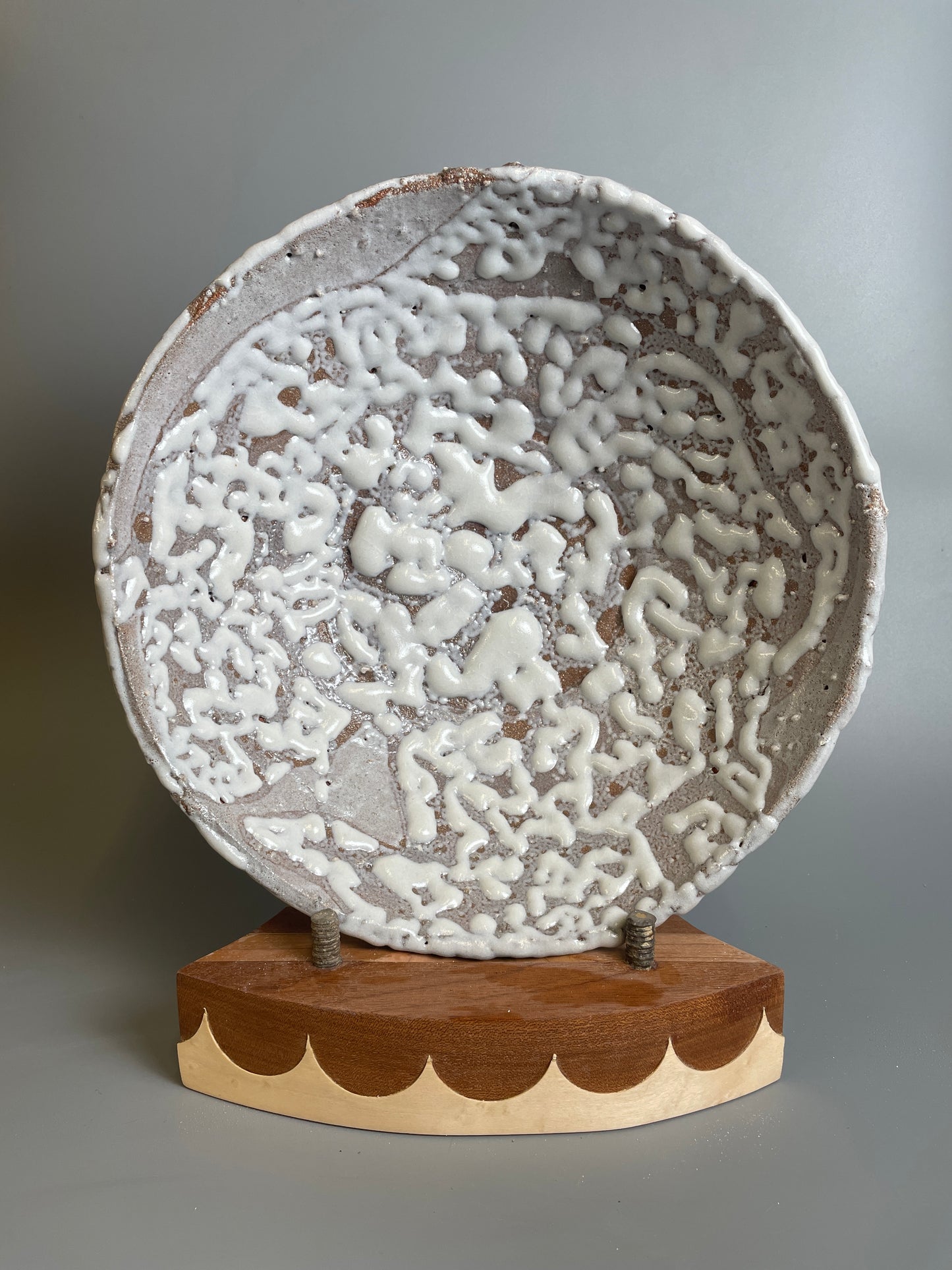 An Oni-Hagi large bowl A213