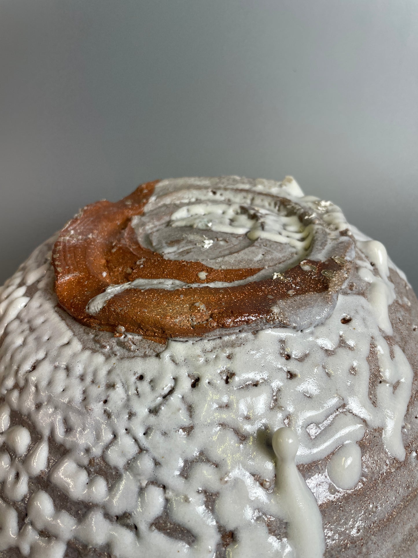 An Oni-Hagi large bowl A213