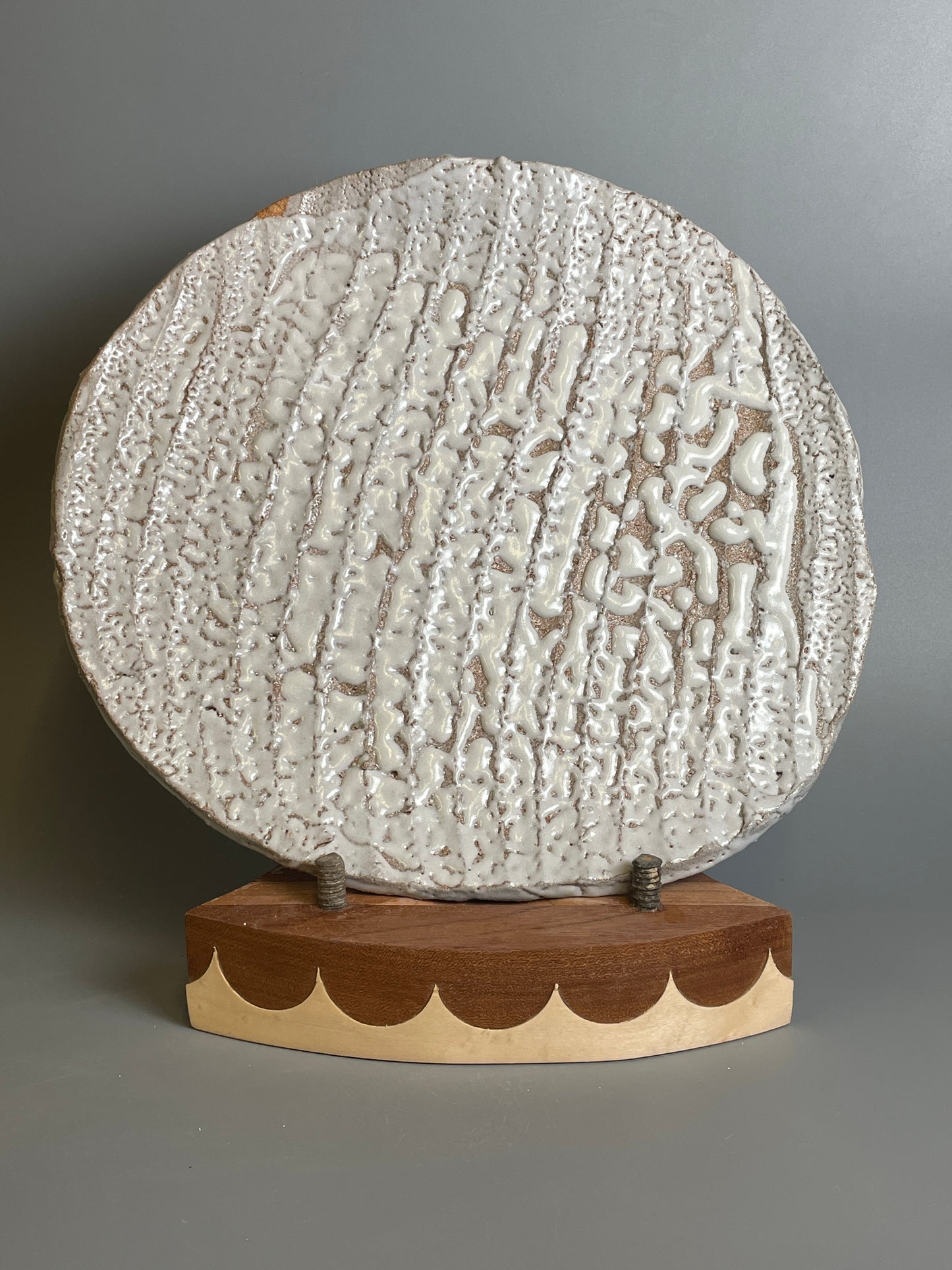 An Oni-Hagi large flat plate A239