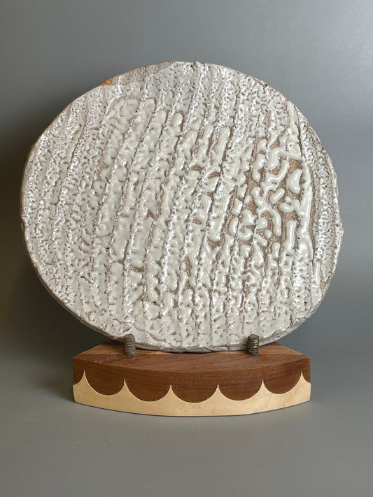 An Oni-Hagi large flat plate A239