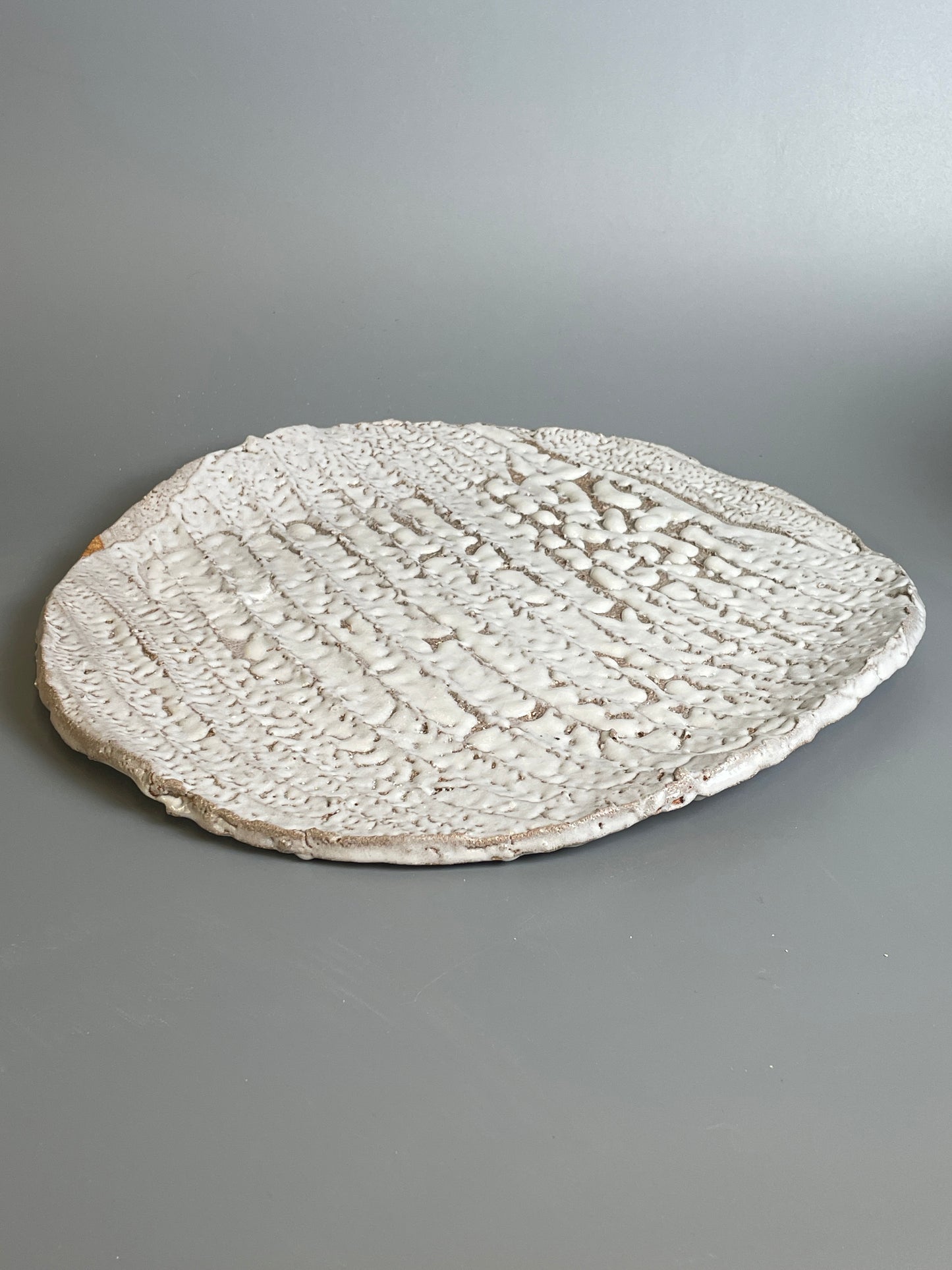 An Oni-Hagi large flat plate A239