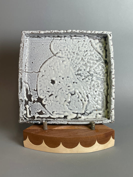 An Oni-Hagi square tray A240