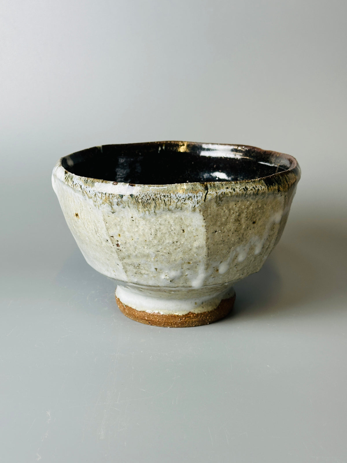 Regular bowl, faceted, nuka, jian, T1606