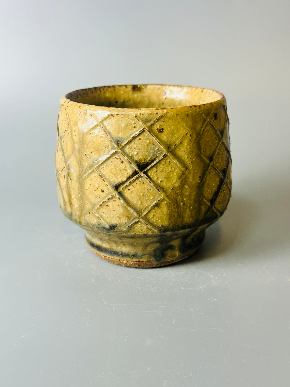 Yunomi,  paddled, cherry ash T1673