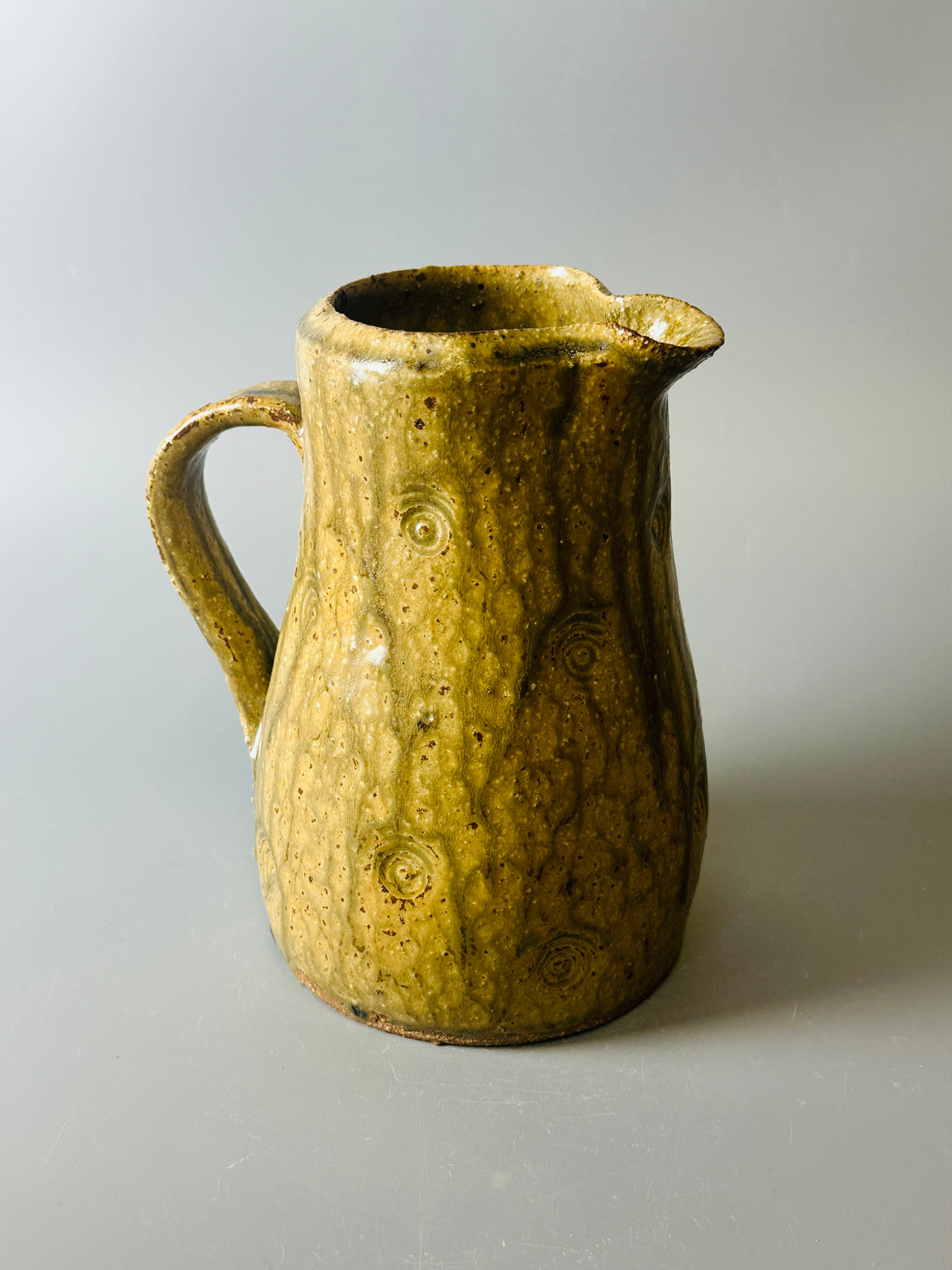 Small jug, stamped, ash T1756